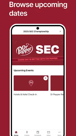 Dr Pepper Events Screenshot 2