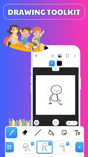 ProAnim: Draw 2D Animation Screenshot 2