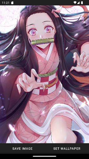 Demon Slayer Nezuko Wallpaper Screenshot 2