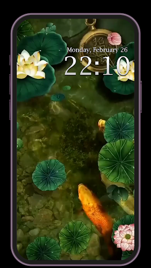 Fish Garden Live Wallpaper Screenshot 1
