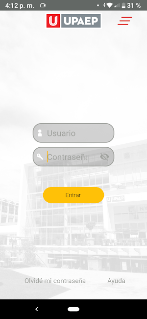 UPAEP Personal Screenshot 0