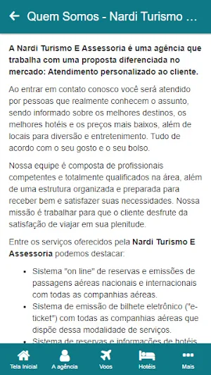 Nardi Turismo e Assessoria Screenshot 1