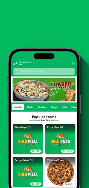 Solo Pizza Screenshot 2