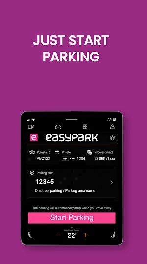 EasyPark - Easy to Use Car Parking App Screenshot 3
