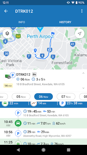 Trackd Mobile Screenshot 2