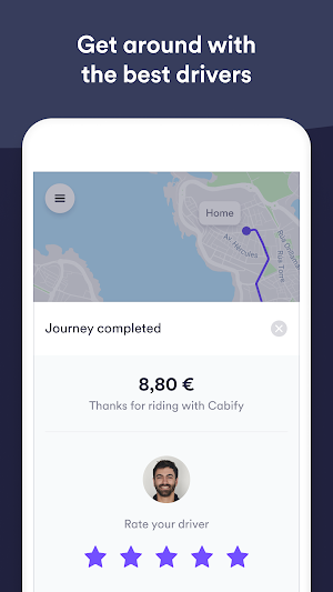 Easy Taxi, a Cabify app screenshot 6