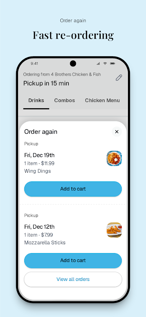 4 Brothers Chicken & Fish Screenshot 3