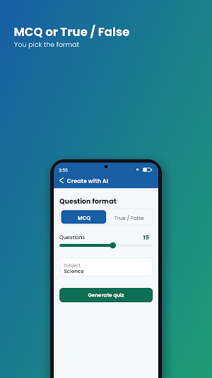 AI Quiz Creator : Exam Creator Screenshot 1