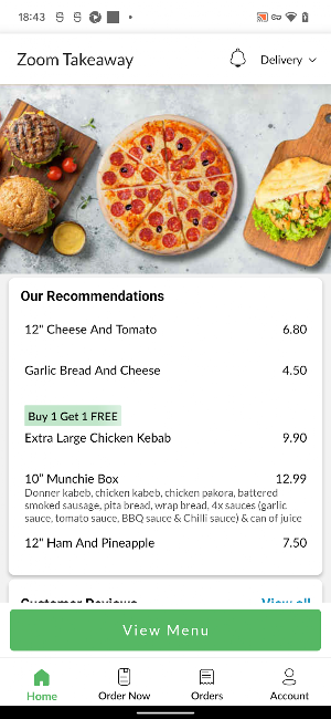 Zoom Takeaway Screenshot 1