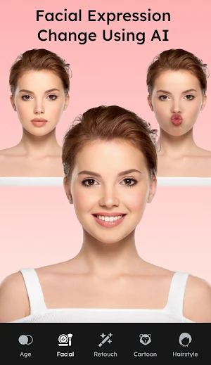 AI Face Editor - Age HairStyle Screenshot 1
