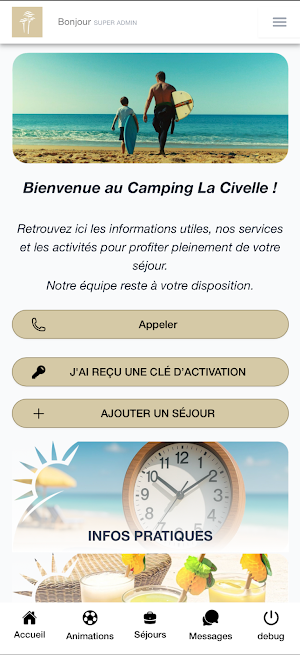 Camping La Civelle Screenshot 0