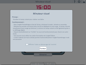 Outils pour l'école : Minuteur Screenshot 1