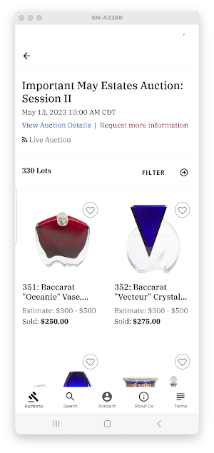 Crescent City Auction Gallery Screenshot 1
