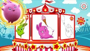 Sunny Bunnies: Coloring Book Screenshot 0