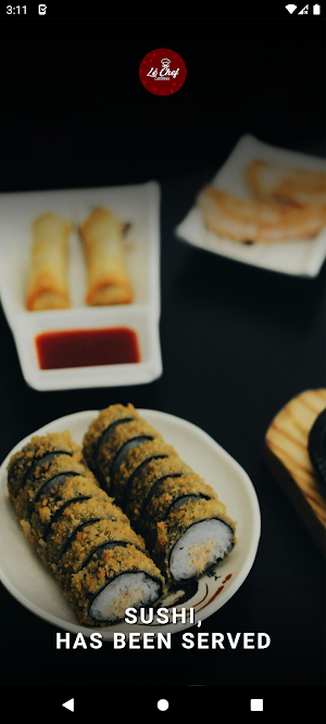 Le Chef Catering Screenshot 0