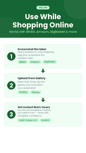 Nutri Snap: Food Label Scanner Screenshot 3