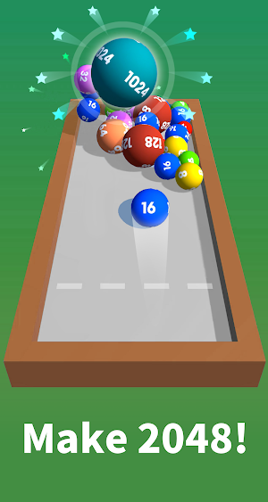 Merge Shooter 3D : 2048 Game Screenshot 1