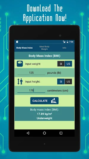 BMI Calculator App: Body Mass Index & Ideal Body Screenshot 1