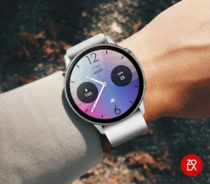 Fresh Blue Magenta Watch Face Screenshot 2
