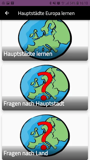 Hauptstädte Europa Screenshot 3