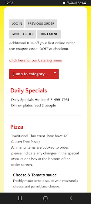 Gerry's Italian Kitchen Screenshot 1