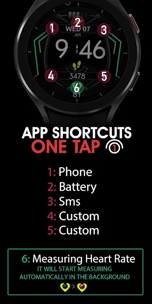 Dream 97 - Digital Watch Face Screenshot 3