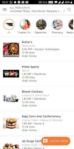 Fatafat - Local Delivery Screenshot 0