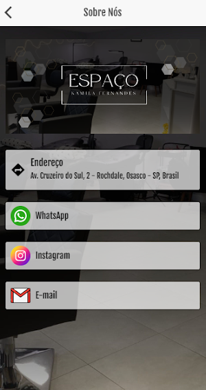 Espaço Kamila Fernandes Screenshot 2