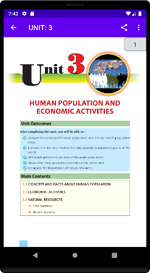 Geography Grade 9 Screenshot 3