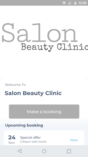 Salon Beauty Clinic Screenshot 0
