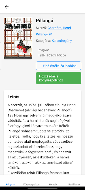 MVGYOSZ könyvtára Screenshot 2