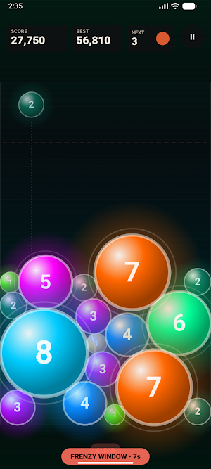 Chain Reaction Merge Screenshot 1