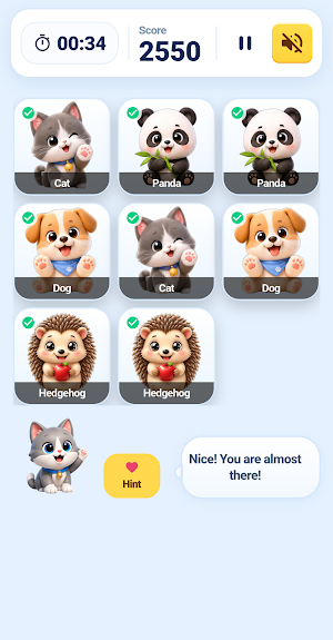 Card Matching Game 2 Screenshot 1