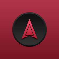 Pastel Red On Gray Icons