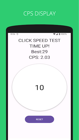Click Speed Test Screenshot 2