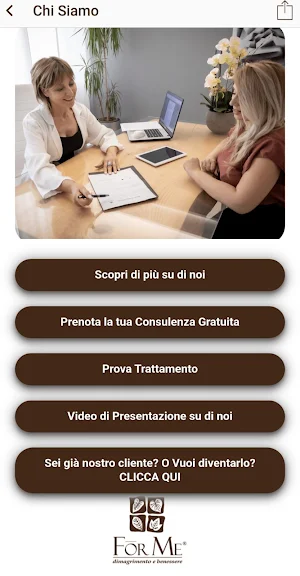 APP Centro Forme Screenshot 1
