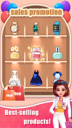 Idle Fashion Mall Screenshot 1