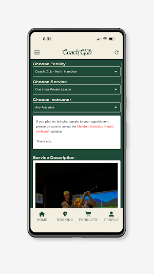 Coach Club Screenshot 0