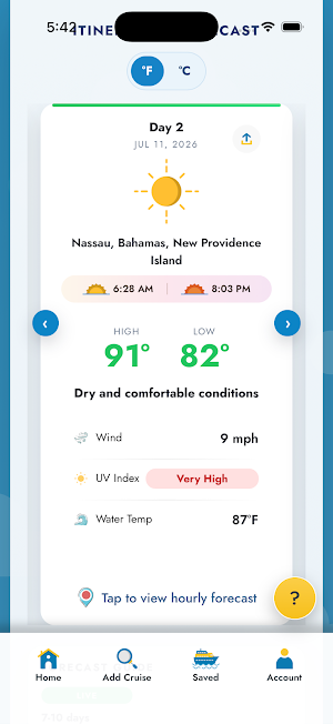 CruiseCast Screenshot 1