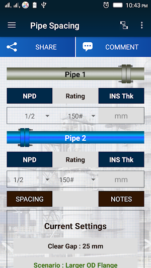 Piping Calculators Adfree Screenshot 3