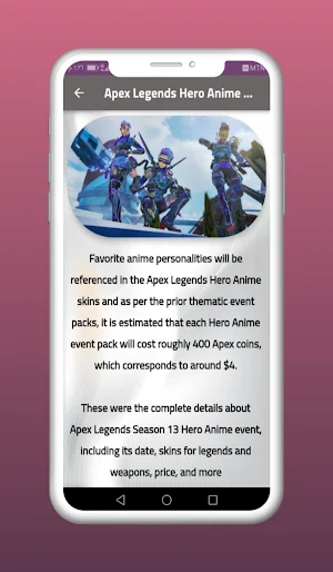 Apex Anime Event Skins Screenshot 2
