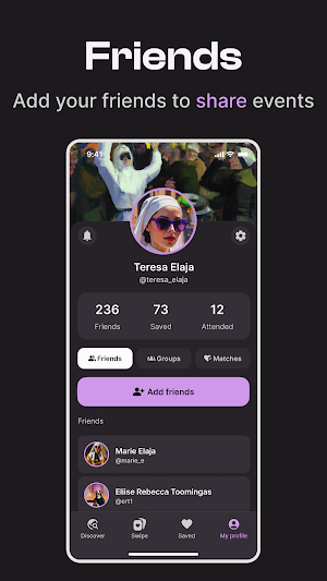Ela - Find events! Screenshot 2
