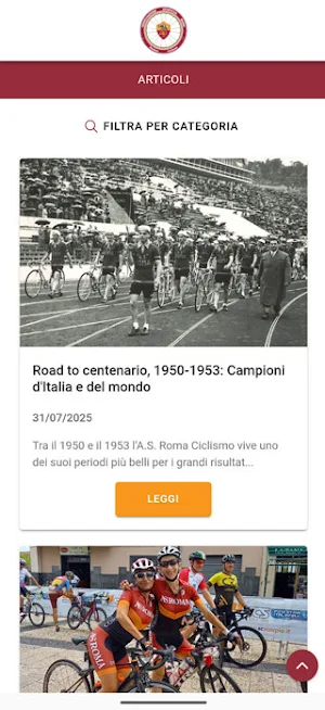AS ROMA CICLISMO NEWS Screenshot 0
