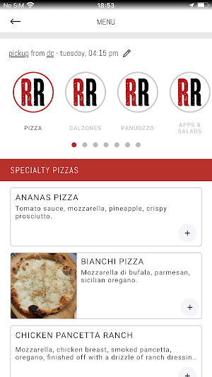 RedRocks - Pizza & Delivery Screenshot 2
