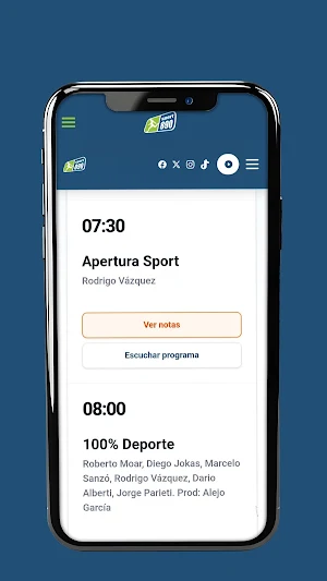 Radio Sport 890 Screenshot 3