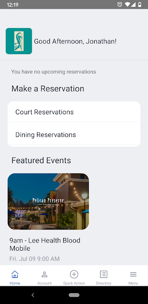 Pelican Preserve TC Residents Screenshot 1