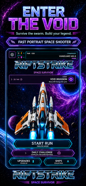 Riftstrike: Space Survivor Screenshot 0