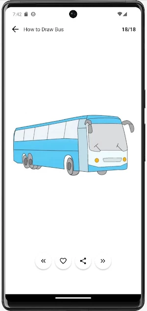 How to Draw Bus Step by Step Screenshot 3