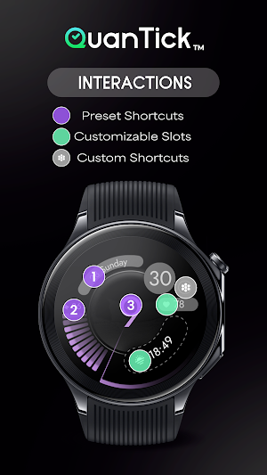 QuanTick 06 - Digital Watch Screenshot 3