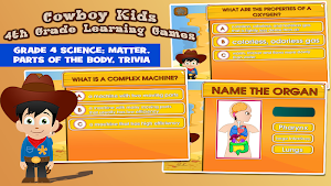 Cowboy Fourth Grade Games Screenshot 3